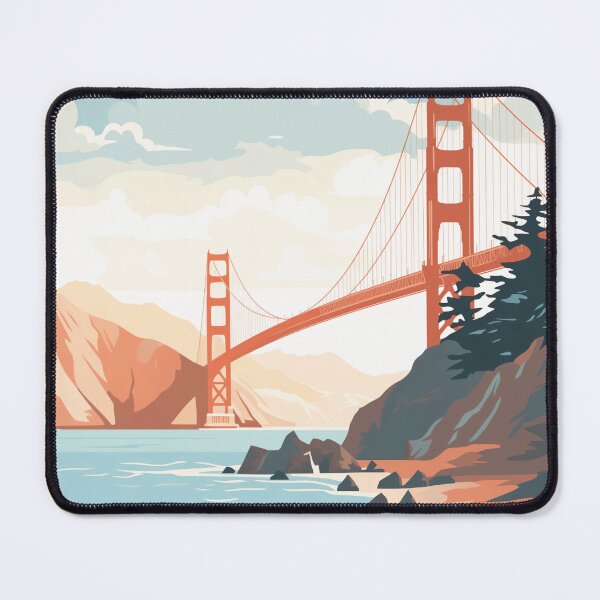 Item preview, Travel Poster San Francisco, retro art print San Francisco Vintage poster of San Francisco Wall art San Francisco Map San Francisco Retro poster San Francisco designed and sold by Philippe Rocket.