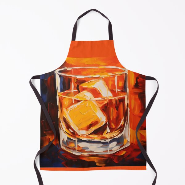 Item preview, Amber Serenade - Embracing the Playful Spirit in the Whiskey Glass AI Generated designed and sold by OlfactoART Studio.