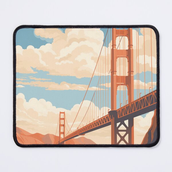 Item preview, Travel Poster San Francisco, retro art print San Francisco Vintage poster of San Francisco Wall art San Francisco Map San Francisco Retro poster San Francisco designed and sold by Philippe Rocket.