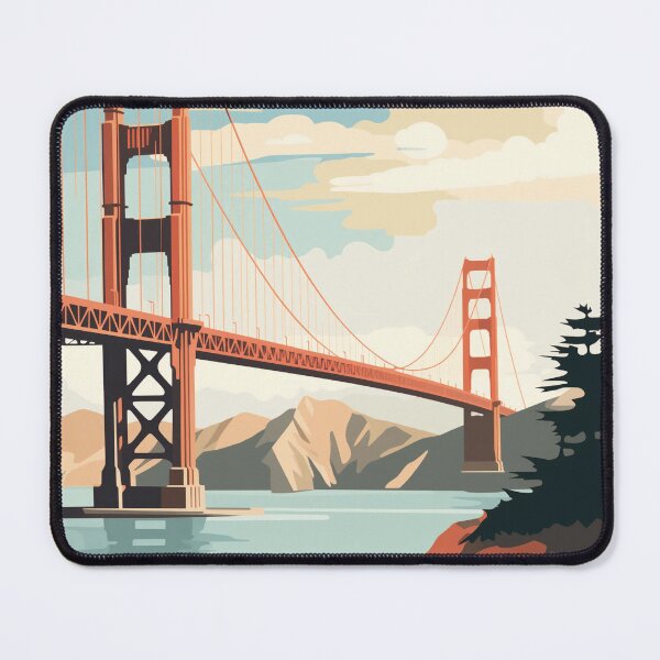 Item preview, Travel Poster San Francisco, retro art print San Francisco Vintage poster of San Francisco Wall art San Francisco Map San Francisco Retro poster San Francisco designed and sold by Philippe Rocket.
