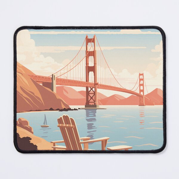 Item preview, Travel Poster San Francisco, retro art print San Francisco Vintage poster of San Francisco Wall art San Francisco Map San Francisco Retro poster San Francisco designed and sold by Philippe Rocket.
