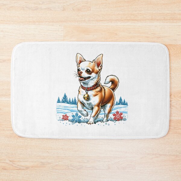Item preview, Snowy Chihuahua Frolic designed and sold by EpicPaws.