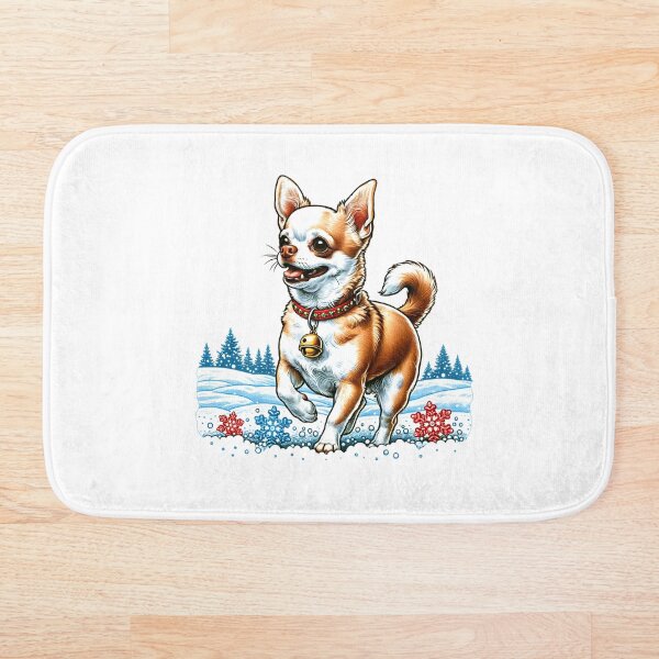 Item preview, Snowy Chihuahua Frolic designed and sold by EpicPaws.