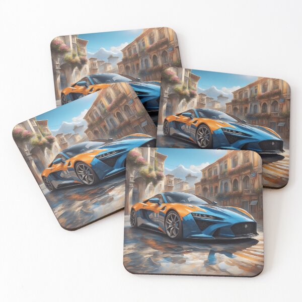 Item preview, Sleek Speed: A Dynamic Car Painting Design designed and sold by Kulpi6147.