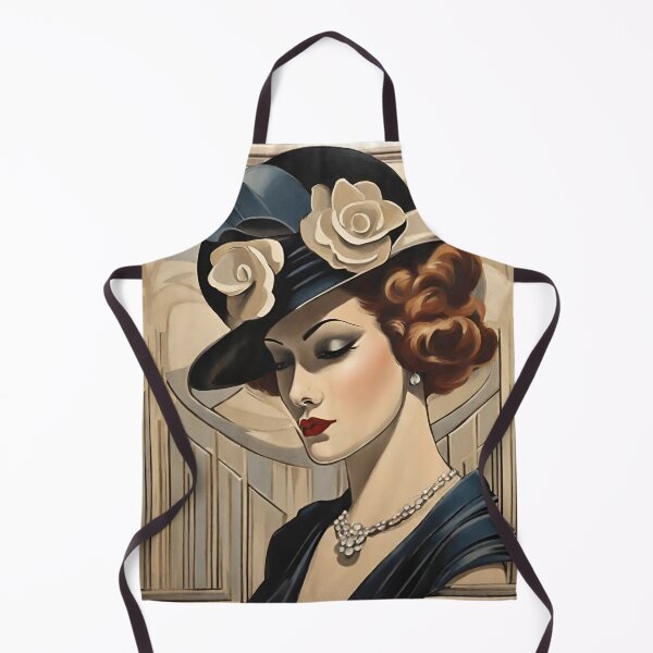 Item preview, Lady Margaret Art Deco Aristocrático retrato de 1920 designed and sold by ArDecoS.