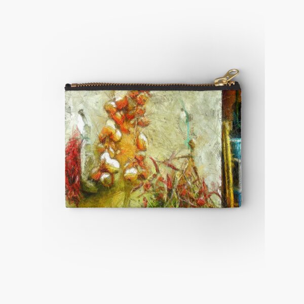 Item preview, Chilli peppers and onions hanging on the wall designed and sold by Giuseppe Cocco.
