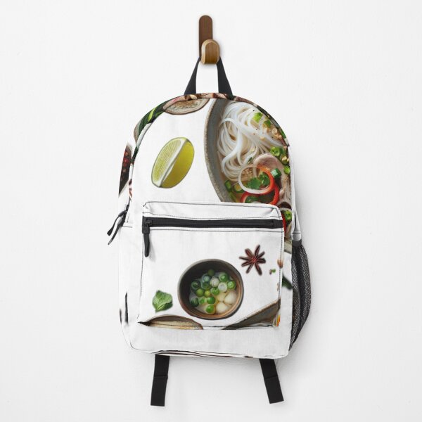 Item preview, "Savory Vietnamese Pho Bowl: Captivating Visual on Black Background" designed and sold by Huycao211.