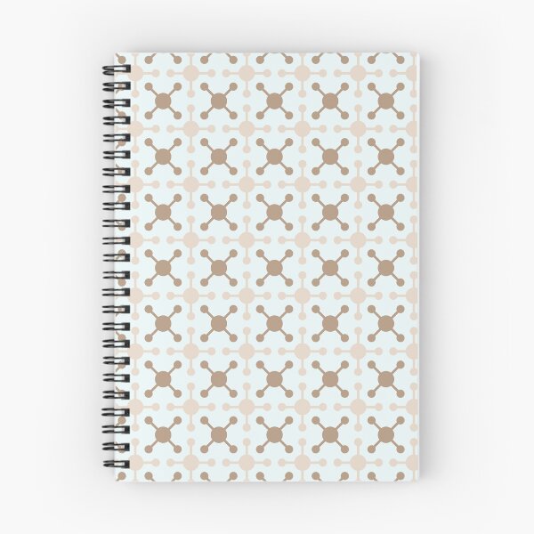 Item preview, Cream Mauve Crosses Dots Atom Molecule Geometry Art Nouveau Girly Contemporary Pattern designed and sold by PenguinForests.