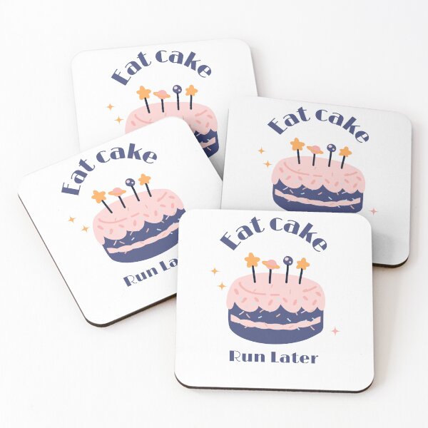 Item preview, Eat Cake Run Later designed and sold by Seedelightful.