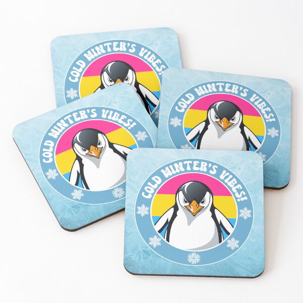 Item preview, Cute Penguin on Pansexual Flag Background designed and sold by Savchuk-Vova.