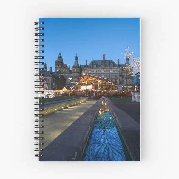 Item preview, Sheffield Peace Gardens at Christmas  designed and sold by Alisonchambers2.