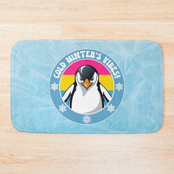 Item preview, Cute Penguin on Pansexual Flag Background designed and sold by Savchuk-Vova.