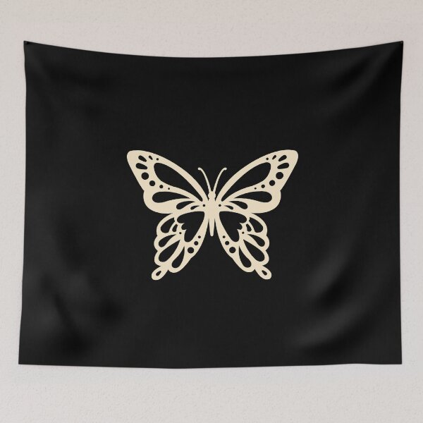 Item preview, Aesthetic Butterfly Shirt, Minimal Butterfly Shirt, designed and sold by chipmuckdesignn.