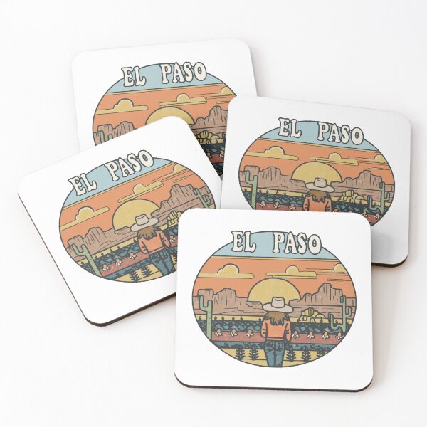 Item preview, El Paso, Texas | A cowgirl watching the El Paso sunset designed and sold by CircinusStore.