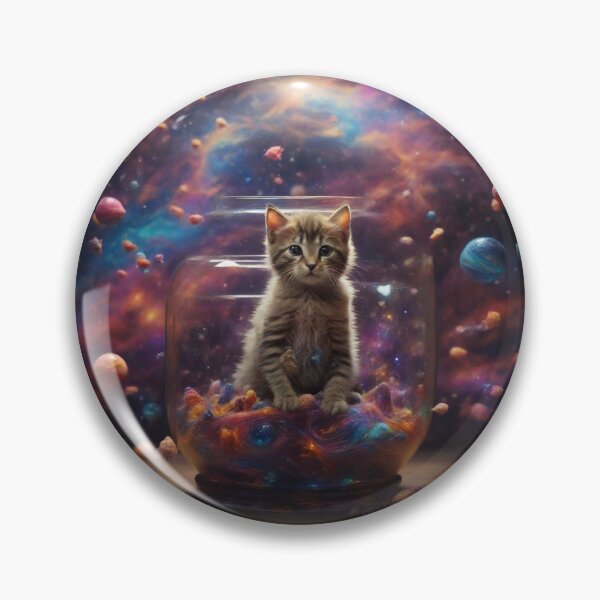 Item preview, Whimsical Galactic Kitty: designed and sold by Sadia  Jannat.