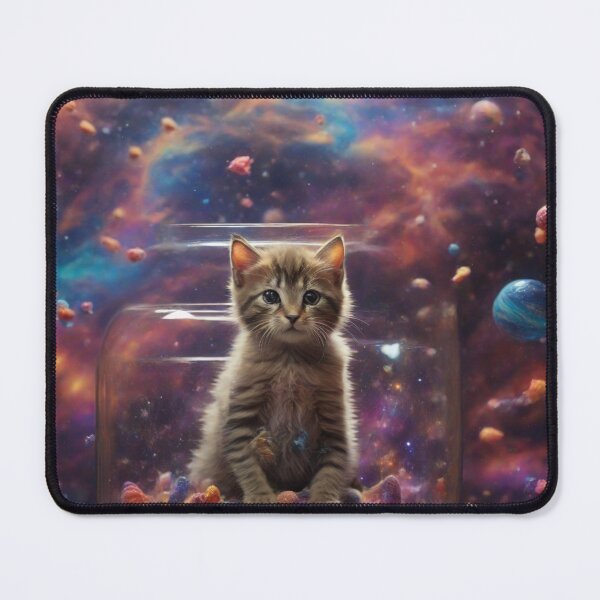 Item preview, Whimsical Galactic Kitty: designed and sold by Sadia  Jannat.
