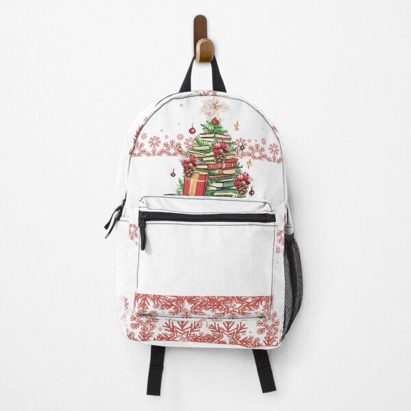 Item preview, Christmas Book Tree With A Snowflake Pattern designed and sold by TeesFashion.