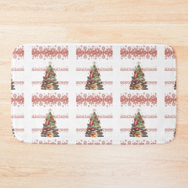 Item preview, Christmas Book Tree With A Snowflake Pattern designed and sold by TeesFashion.