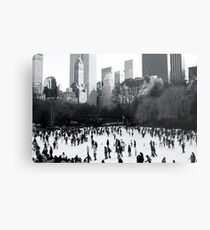 Wollman Rink, Central Park, New York City Metal Print
