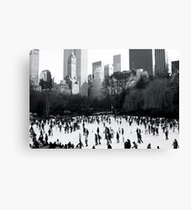 Wollman Rink, Central Park, New York City Canvas Print