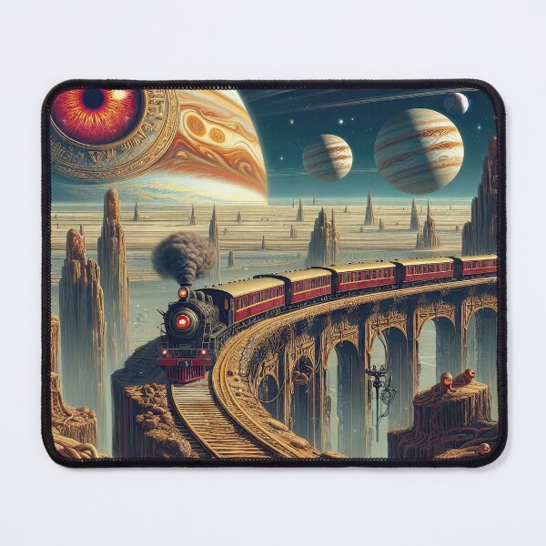 Item preview, Magical train travels around Jupiter. designed and sold by Ccjib.