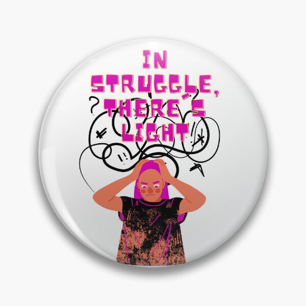 Item preview, In Struggle, There's light | Discover the Collection that Takes Care of your Mind! designed and sold by brynatshop.