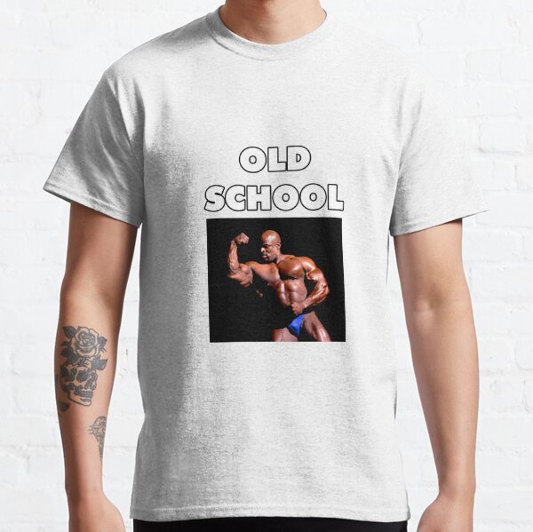  Mens Bodybuilding Power Sport Retro Vintage T-Shirt