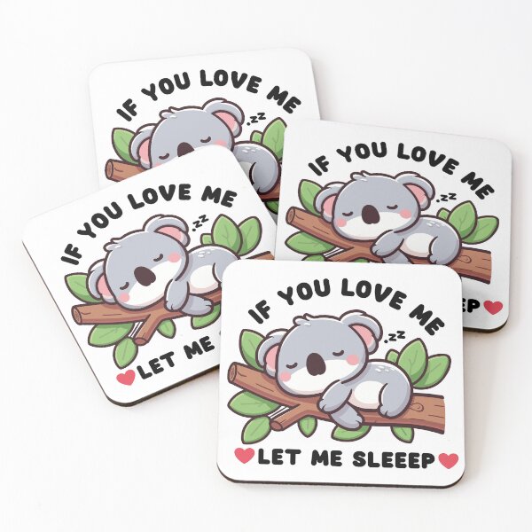Item preview, “Koala’s Peaceful Slumber: A Love for Sleep designed and sold by GFelizNav.