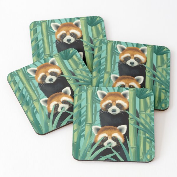 Item preview, Bamboo Haven for Red Pandas designed and sold by Felix Tanner.
