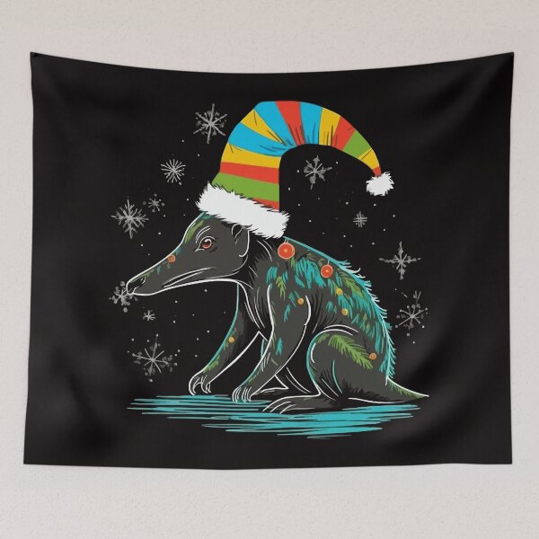 Item preview,  Christmas Aardvark designed and sold by creativellashop.