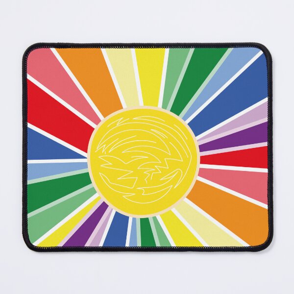 Item preview, COLOURFUL RAINBOW RAYS -LGBTQ  designed and sold by Lovesicker.