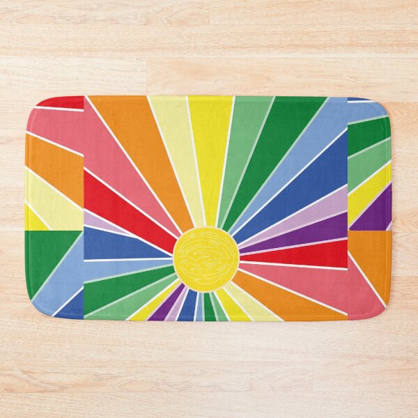 Item preview, COLOURFUL RAINBOW RAYS -LGBTQ  designed and sold by Lovesicker.