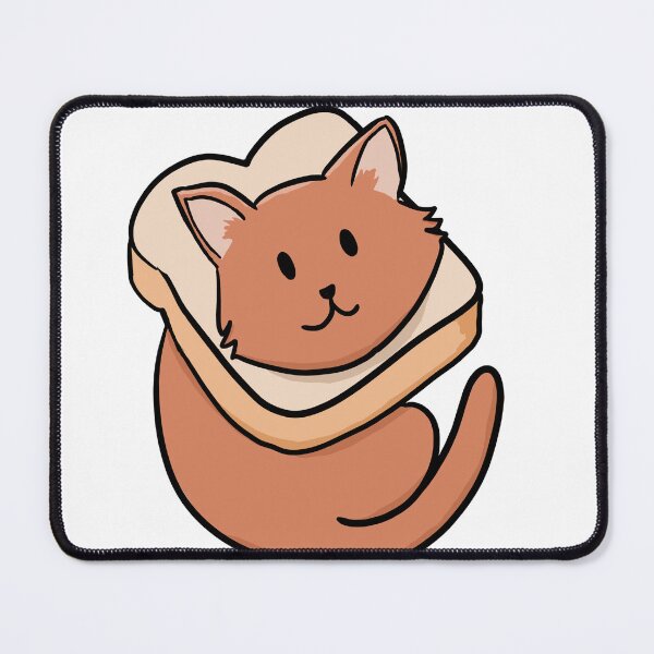 Item preview, bread cat designed and sold by PsyYumi.