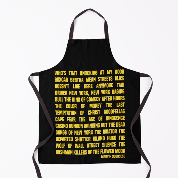 Item preview, Martin Scorsese Filmography designed and sold by AspectsOfDreams.