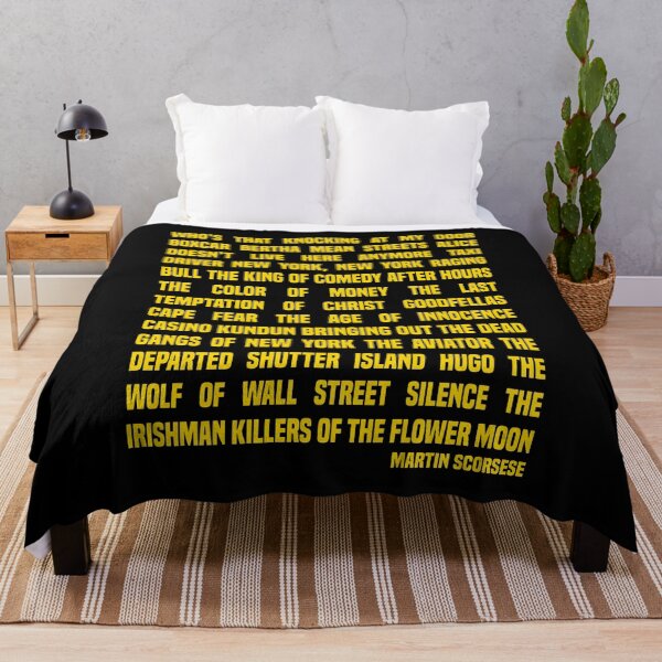 Item preview, Martin Scorsese Filmography designed and sold by AspectsOfDreams.