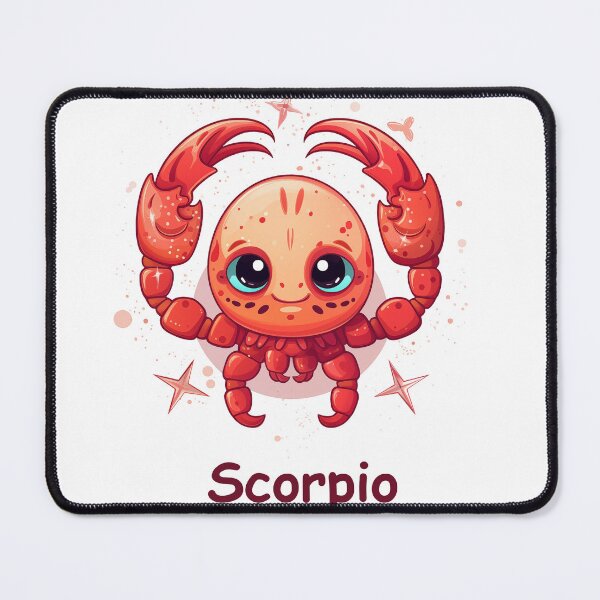Item preview, Cute Zodiac sign Scorpio designed and sold by OKOartspace.