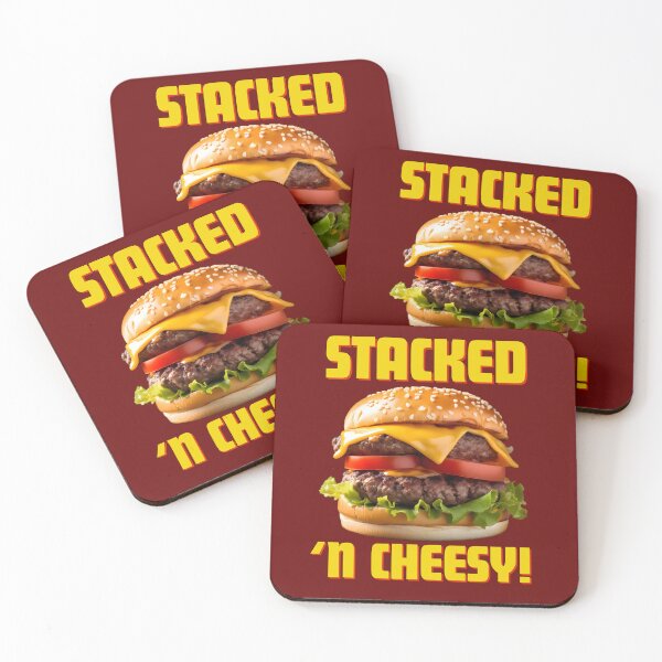 Item preview, STACKED 'N CHEESY - A BUNBELIEVABLE DESIGN designed and sold by ThreadofHonor.