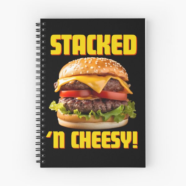 Item preview, STACKED 'N CHEESY - A BUNBELIEVABLE DESIGN designed and sold by ThreadofHonor.