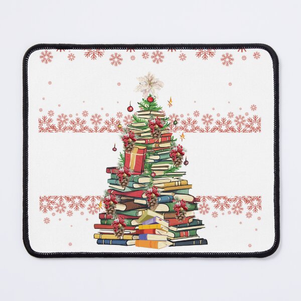 Item preview, Christmas Book Tree With A Snowflake Pattern designed and sold by TeesFashion.
