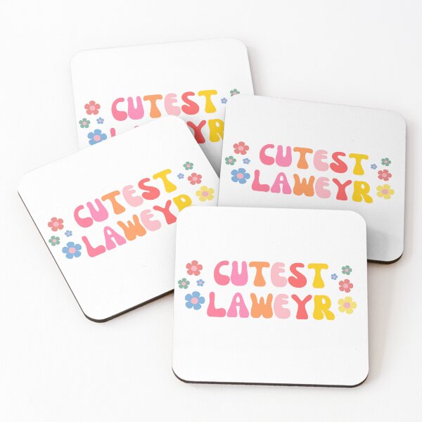 Item preview, Cutest Lawyer, best gift for Law students designed and sold by ImaginePrinting.