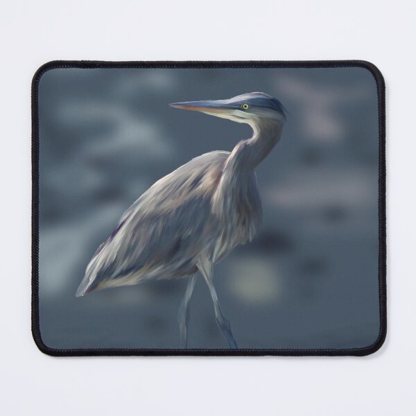 Item preview, Great Blue Heron in the Marina designed and sold by lisakayfotos.