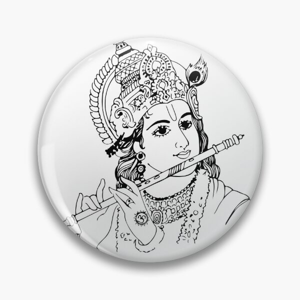 Item preview, Shree Krishna  designed and sold by RadheGovinda.