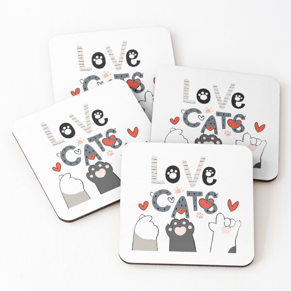 Item preview, Cute clowder of cats for dad,mom,sister,girl,kids designed and sold by Miumed.