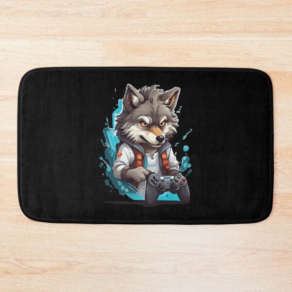 Item preview, Gaming Wolf designed and sold by Getup-clothing.