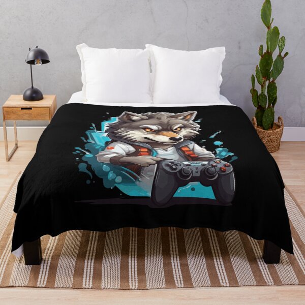 Item preview, Gaming Wolf designed and sold by Getup-clothing.