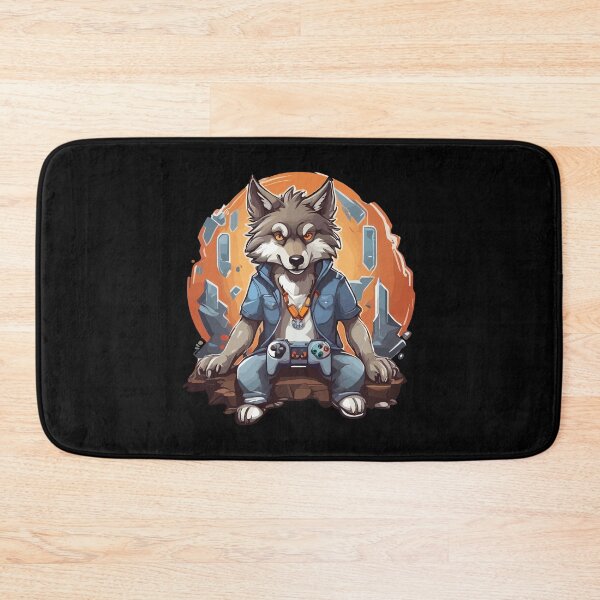 Item preview, Gaming Wolf designed and sold by Getup-clothing.