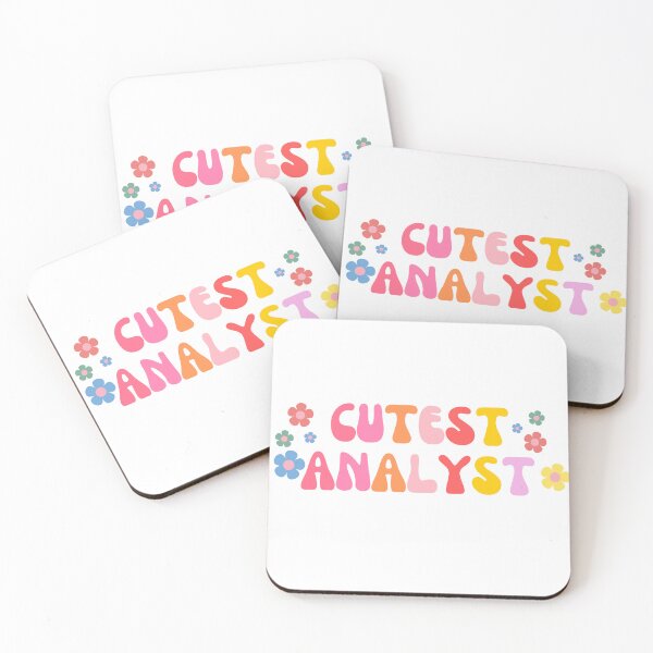 Item preview, Cutest Analyst, best gift for Analysts designed and sold by ImaginePrinting.