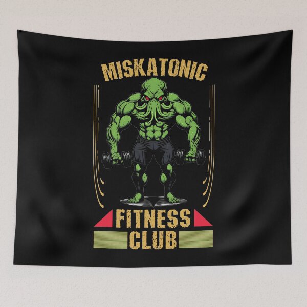 Item preview, Miskatonic fitness club designed and sold by SidTastic .