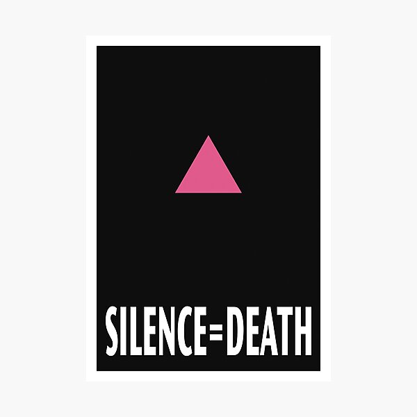 Item preview, Silence = Death designed and sold by FeminismArt.
