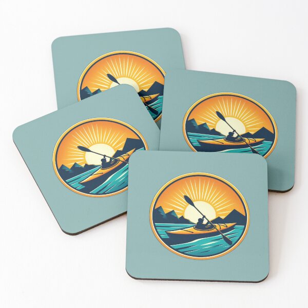 Item preview, Kayaking at sunset designed and sold by VistaMar.